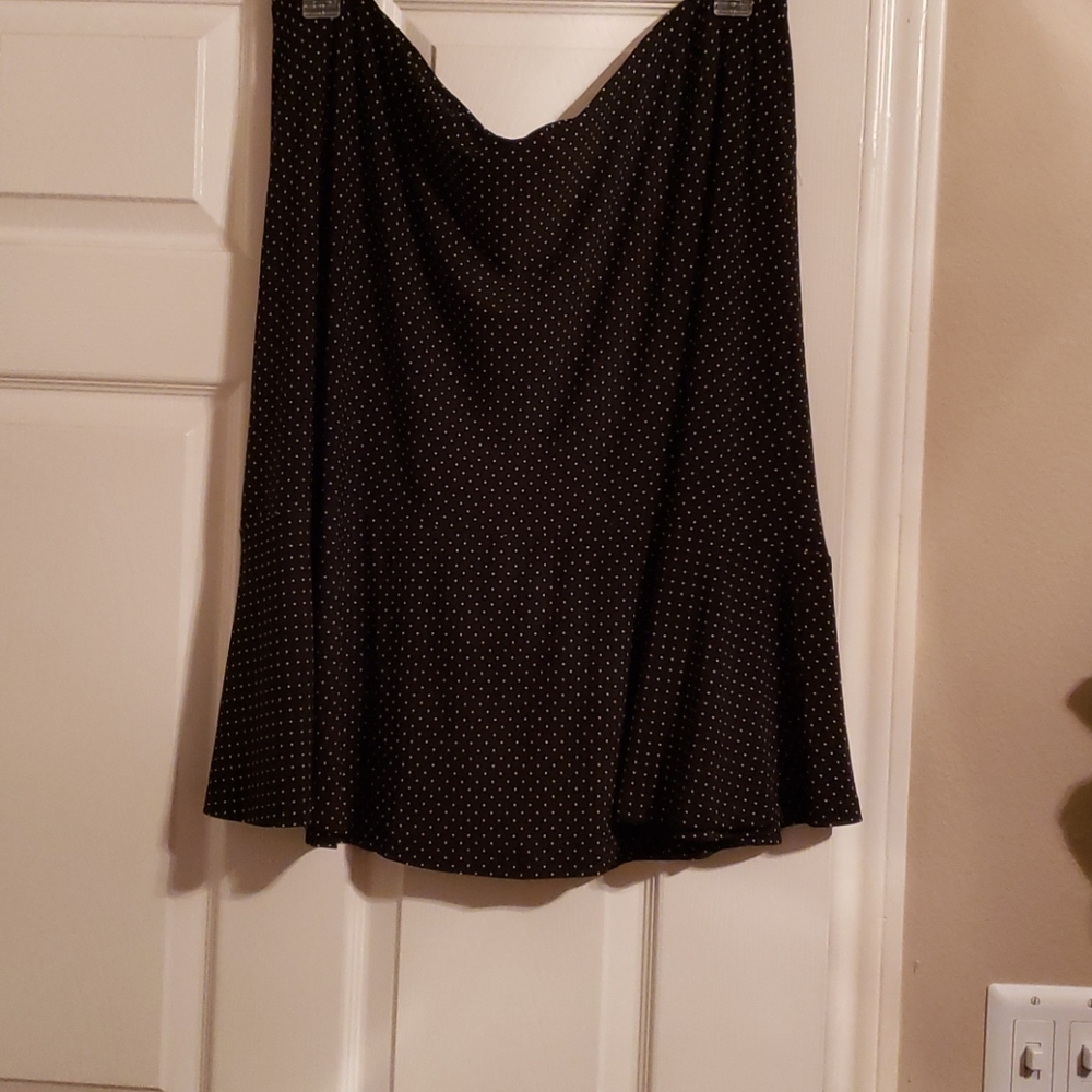 Polka-dot skirt